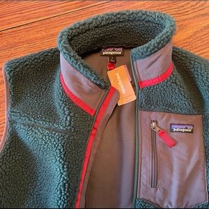 Patagonia Retro X Vest Size Small Piki Green RARE Color
